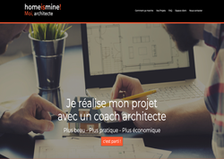 Site client, Homeismine, je réalise mon projet avec un coach architecte