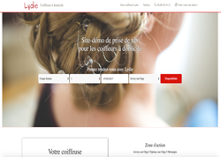 Site client, Lydie Coiffeuse à domicile